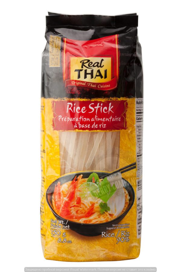 Рисовая лапша "Real Thai", 250 гр