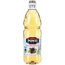 Уксус винный белый 6% "Ponti", 1 л