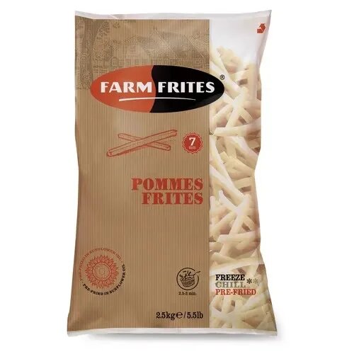 Картофель фри "Farm Frites" 7 мм, 2,5 кг